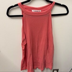 Coral Sleeveless Women's Top